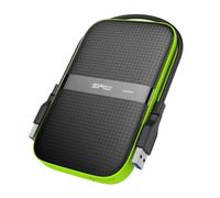 Disque dur Externe - Silicon Power - Armor A60 4To Vert - Résistant aux chutes USB3.2