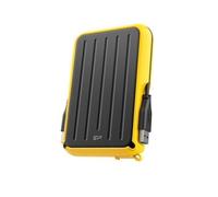 Disque dur Externe - Silicon Power - Armor A66 - 2To - Jaune - Résistant aux chocs et à l'eau