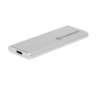 Disque dur externe SSD - TRANSCEND - ESD260C - 1 To - USB 3.1 Gen 2 - Argent