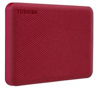 Disque dur externe - TOSHIBA - Canvio Advance - 1 To - Rouge