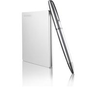 Disque dur externe - TOSHIBA - CANVIO Slim - 1 To - Finition aluminium - USB 3.2 Gen 1
