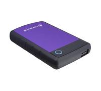 Transcend Disque dur portable robuste 4TB - Résistant aux chocs USB 3.1 Gen 1 StoreJet Violet - TS4TSJ25H3P