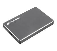 Transcend Disque dur portable StoreJet 25C3N TS2TSJ25C3N 2 To USB Type-C 3.1 Gen 1 Gris
