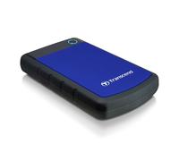 Transcend StoreJet 25H3B Disque dur externe robuste 2To interface USB Type-C USB 3.1 Gen 1 Bleu marine - TS2TSJ25H3B