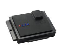 Disque Dur Externe USB 3.0 pour Interface Série 2,5/3,5 Pouces | Prise en Charge de Deux Lecteurs, sans Pilote ni Outil, Compatible Cd/dvd et Disque Hybride, Noir