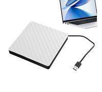 Disque dur externe USB, 8 x vitesse USB 3.0 lecteur optique, disque dur de stockage USB externe, enregistreur de données portable, pilote de graveur multi-usage pour lire un film, installer un
