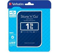Verbatim Disque dur portable USB Store 'n' Go 3.0, 1 To - Bleu