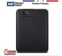 Disque dur externe WESTERN DIGITAL 320GO-500Go-1TO - 2.5 WD ELEMENTS PORTABLE