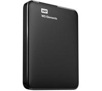 Western Digital Disque dur externe Elements WDBUZG0010BBK-EESN 1 To USB 3.0 Noir