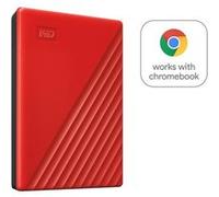 Disque Dur Externe Western Digital My Passport 2 To Rouge Rouge G