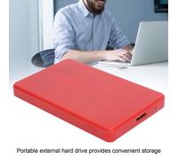 Disque dur externe ZERONE - 2.5 po - Rouge - 120 Go - USB 3.0