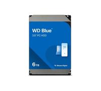 WD Blue 6 To Desktop Disque Dur Interne 3.5" - Classe 5400 RPM, SATA 6 Gb/s, Cache de 256 Mo
