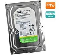 Disque dur interne 1To 3.5" Western digital AV-GP WD10EURX - 64Mo Cache - SATA 6.0Go/s