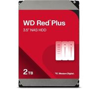 Disque dur Interne - WESTERN DIGITAL - Red Plus - 2To - 3.5"" - Dédié NAS - 5400 RPM Class - SATA 6 GB/s (WD20EFPX)