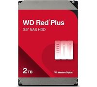 Disque dur Interne - WESTERN DIGITAL - Red Plus - 2To - 3.5 - Dédié NAS - 5400 RPM Class - SATA 6 GB/s (WD20EFPX)