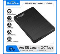 Disque dur portable 1 To, disque dur externe pour PC, ordinateur portable, Xbox, PS5 - Solution de stockage extensible pour les fichiers de travail et les sauvegardes de photos BLACK