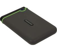 Disque Dur Portable Storejet 25M3 2Tb Usb 3.1 Robuste,Résistant Aux Chocs,Compact Et Léger Avec Vitesses Ultra-Rapides Et Bouton De Sauvegarde En Un Clic Gris Fer-Ts2Tsj25M3