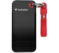 Disque Dur Portable - VERBATIM - Pocket SSD 1To - USB 3.2 Gen 2 - 1000 Mo/s - Lavable en machine