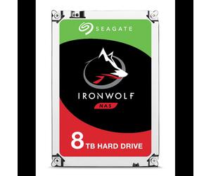 Disque dur Seagate IronWolf ST8000VN0022 8 To, vitesse 7200 tr/min, cache 256 Mo, format 3.5 pouces, interface Série ATA III