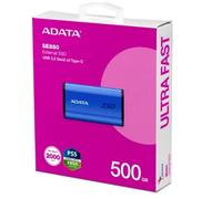 Disque dur SSD externe - Adata - SE880 - 500 Go - USB 3.2 Gen 2x2 - Bleu