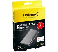 Disque dur SSD externe - INTENSO - PREMIUM - 2 To - Gris