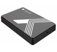 Techly Boîtier disque dur/SSD I CASE USB3 SL25TY 2,5 pouces Noir