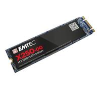 EMTEC - Disque Dur SSD Interne M.2 2280 SATA - Collection X250 Power Plus - 3D NAND - 2To - 10x Plus Rapide Qu’Un Disque Dur Classique - Ultra-Performant