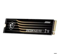 Disque dur SSD - MSI - Spatium M480 Pro - 2 To - PCIe 4.0 NVMe - 7400 Mo/s lecture, 7000 Mo/s écriture