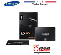 Disque dur SSD SAMSUNG 870 EVO grande capacité 256 Go 500 Go 1 To haute vitesse