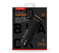 WD_Black™ SN850X NVMe™ SSD - 1 To M.2 PCIe 4.0 x4 - avec dissipateur thermique