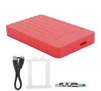 Disque Dur SY HDD01, boîtier 25 Pouces, USB 30. SSD Externe avec Manchon en Silicone Antichoc, Compatible pour système Double OSX, Prend en Charge jusqu'à 12 to de Stockage SSD