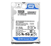 Disque Dur WD 500Go WD5000BEVT 5400Tr/Min 8Mo Cache SATA II 2,5" Pouces Bleu