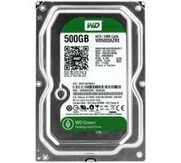 Disque Dur Western Digital Green 500GB 5400T/min 64MB SATA III WD5000AZRX 3.5''