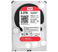 WD Red 6TB 3.5" NAS Disque Dur Interne - 5400 RPM Class, SATA 6 Gb/s, CMR, 64MB Cache - WD60EFRX