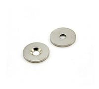 Disque en Acier Contre-À-Craie Pour Utiliser Les Aimants, Suspendre Les Illustrations Ou Les Panneaux D'Affichage - 20mm dia x 2mm D'Épaisseur x 4mm - Pack de 200