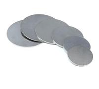 Disque en acier inoxydable de 7 mm à 90 mm, petite plaque d'acier ronde solide, disque de tôle circulaire d'épaisseur 1,8 mm (taille : 75 mm (1 pièce)), 045896(16mm (10Pcs))