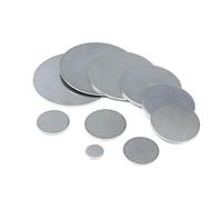 Disque En Acier Inoxydable D'épaisseur 1.8mm, Petite Plaque D'acier Ronde Solide De 7mm 8 9 10 12 13 14 15 16 18 19 20mm, Disque Circulaire En Tôle (Color : 1.8mm Thickness, Size : 16mm (25Pcs))