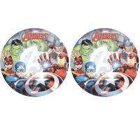 Disque en Azyme Avengers - Decoration de Gâteau pour Enfants - 20 cm (Lot de 2)