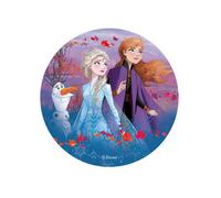 Dekora - Disque azyme reine des neiges pour gâteau d'anniversaire - 20 cm (dekora 114382)