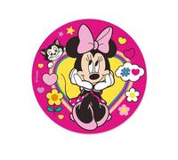 Disque en azyme Minnie rose 20 cm