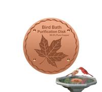 Disque En Cuivre Pour Bain D'Oiseaux Support 3 Points en Cuivre Toutes
