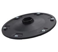 Disque en polypropylène noir de rechange for tête de coupe de tondeuse robotisée Dreame A1, A1-Pro, A2 et Mova 600/1000 (190,3 x 29,3 mm).