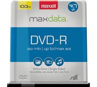 Disque enregistrable Maxell Dvd-R 4,7 Go 16x broche or 100/paquet