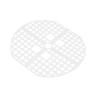 Disque Essoreuse à Linge Portable Bouchon Blanc en Plastique | Éclaboussures, Ajustement, Adapté aux Voyageurs et Appartements, Surface en Maille Claire