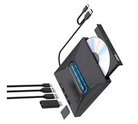 Disque externe multifonction 7 ports USB 3.0 TypeC pour ordinateur portable de bureau et systèmes multiples