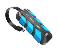 ADATA Externe SC740 2TB Plug&Go blue 1050/1000 MIL.STD 2 To USB Type-C 3.2 Gen 2 (3.1 Gen 2) Noir, Bleu SSD