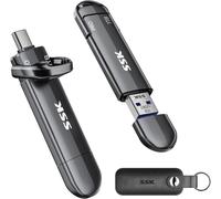 Disque Externe SSD de 1 to jusqu'à 1 000 Mo/s, Type C + USB A, disques durs externes SSD USB 3.2 Gen 2 pour iPhone 15/PS4/téléphone Android/Tablette/Windows/Mac