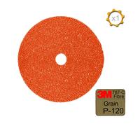Disque Fibre 3M 787C - diamètre 125 - grain 120Plus