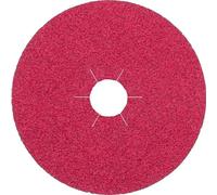 Disque fibre FS 964 ACT Ø 125 mm Granulométrie 120 pour INOX / acier Grain céramique