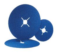 Disque fibre zirconium RB 414 X 125 x 25mm G80 boîte de 25 - HERMES - 6006427